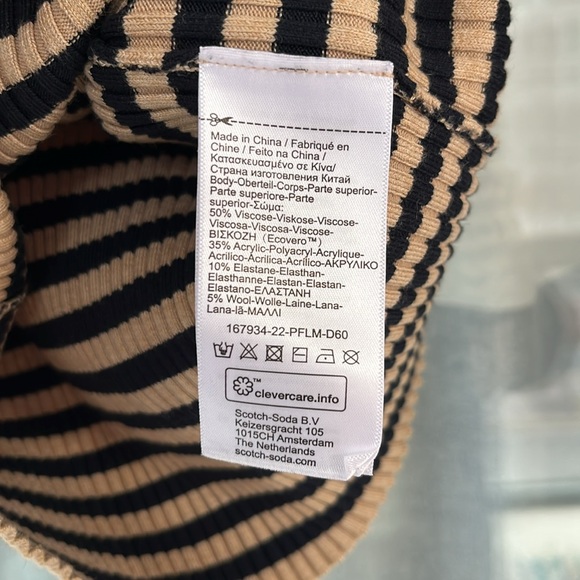 Scotch & Soda Ribbed Collared Sweater - Picture 5 of 5